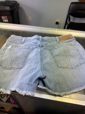 Ariat Light Blue Cutoff Denim Shorts